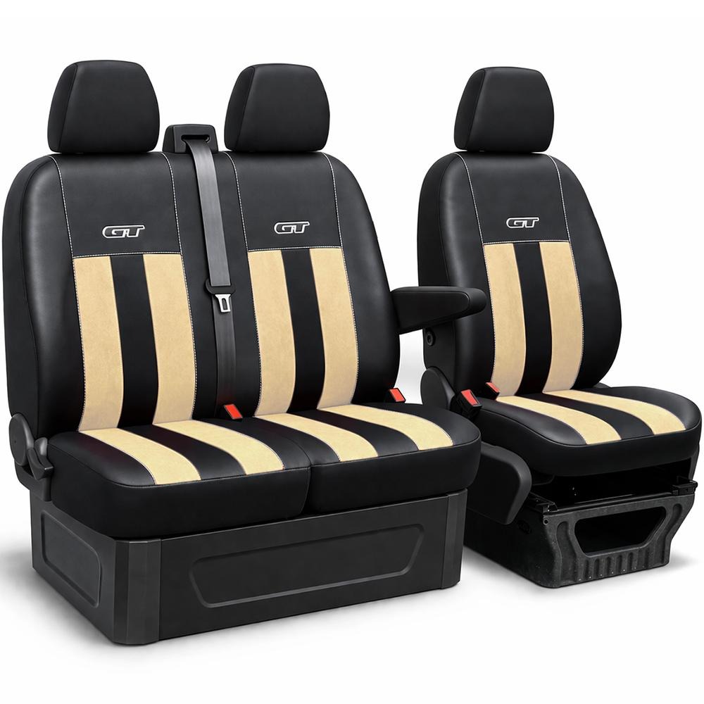 Калъфи за седалки CITROËN Jumpy GT бежов