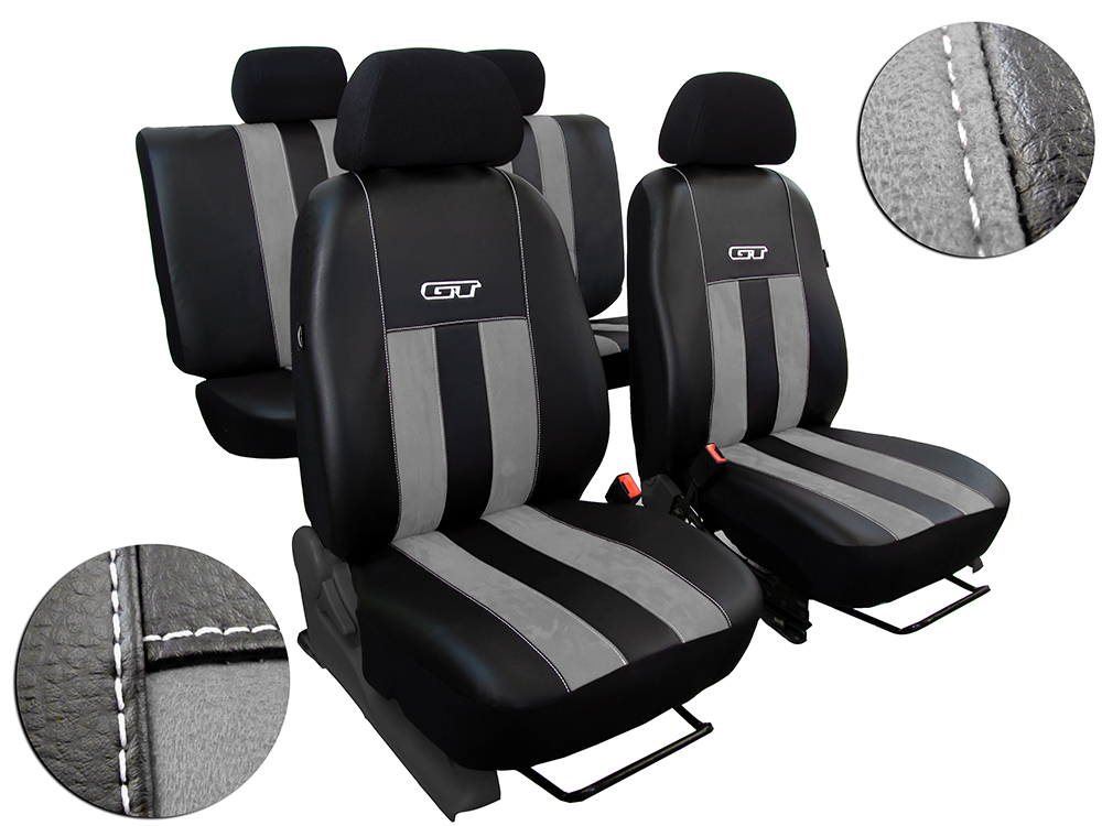 Калъфи за седалки Audi A4 GT светло сив