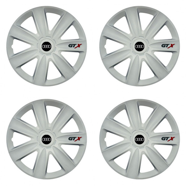 тасове за Audi 15 GTX carbon white