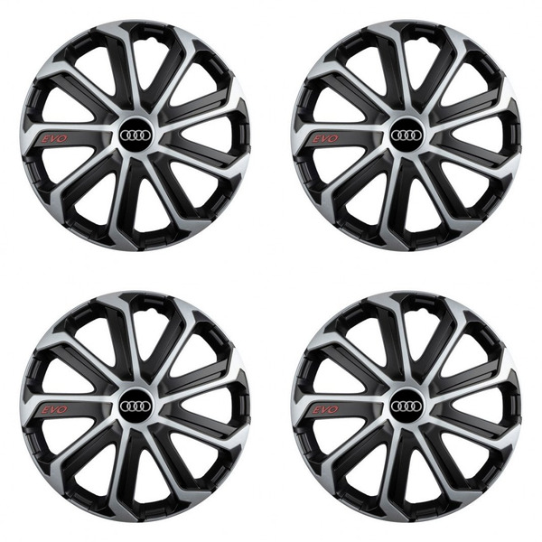 тасове за Audi 16 Evo black&silver