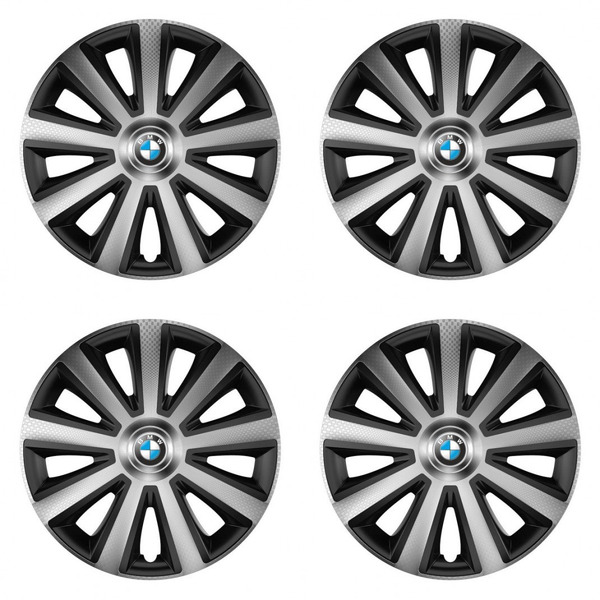 тасове за BMW 15 Aviator carbon silver&black