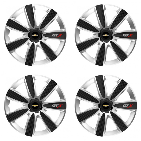 тасове за Chevrolet 14 GTX CARBON silver/black