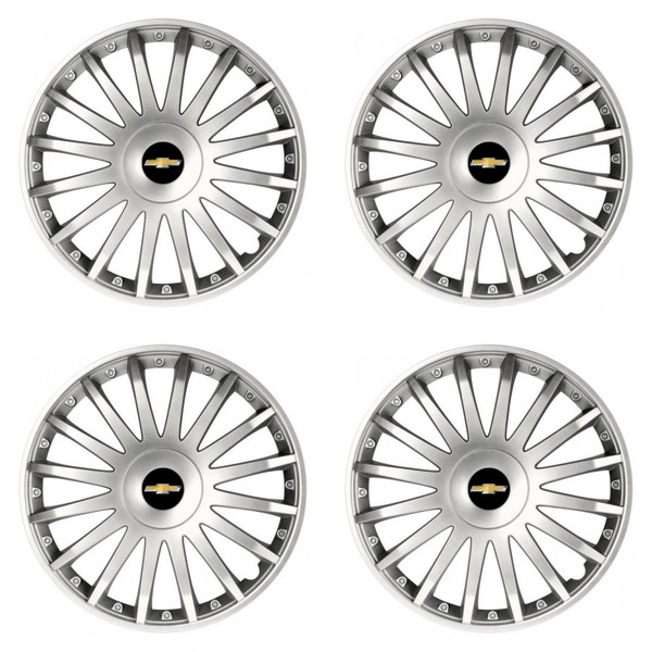тасове за Chevrolet 15 CRYSTAL silver