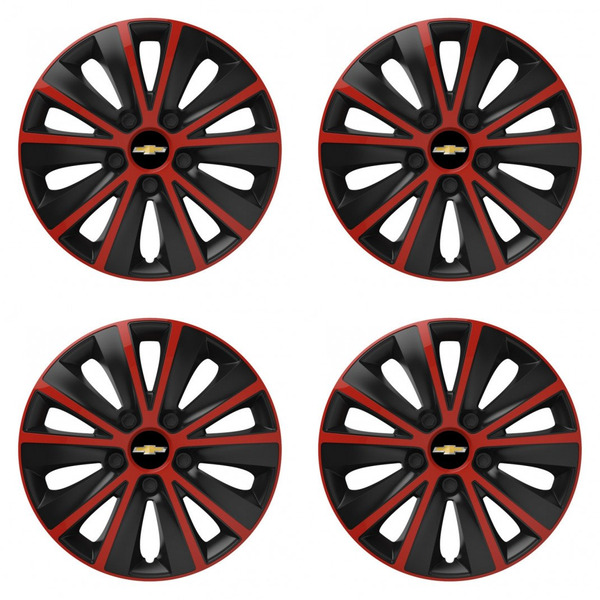 тасове за Chevrolet 16 RAPIDE red and black