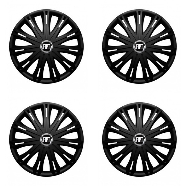 тасове за Fiat (черен) 17 SPARK BLACK