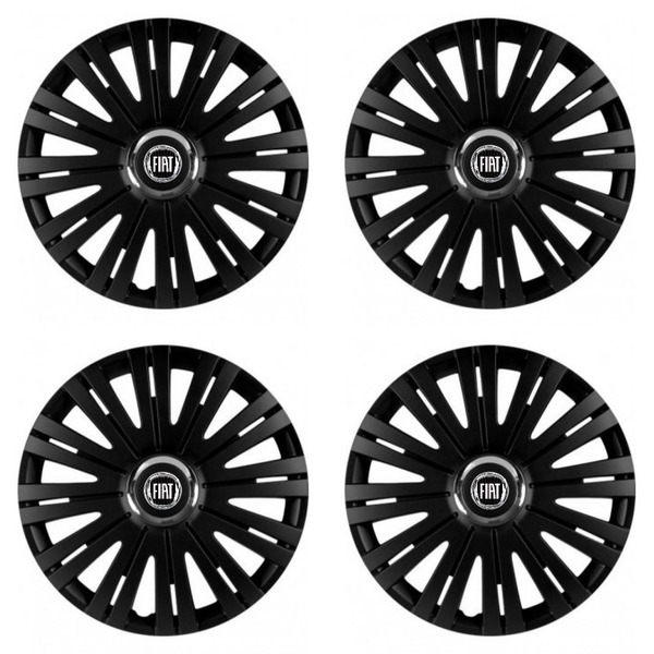 тасове за Fiat (черен) 16 ACTIVE RC BLACK