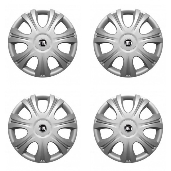 тасове за Fiat (черен) 16 IMPULSE 16-VERSACO