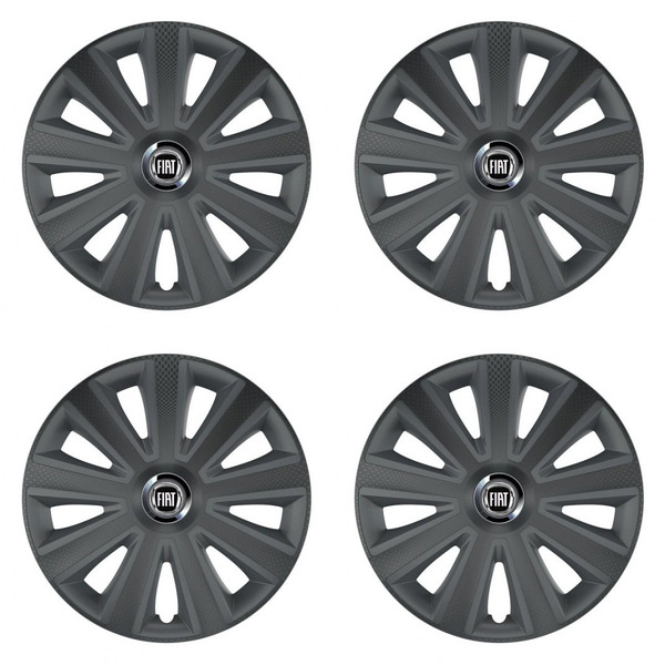 тасове за Fiat (черен) 14 Aviator carbon RC grafite