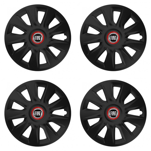 тасове за Fiat (черен) 17 STRATOS RR black
