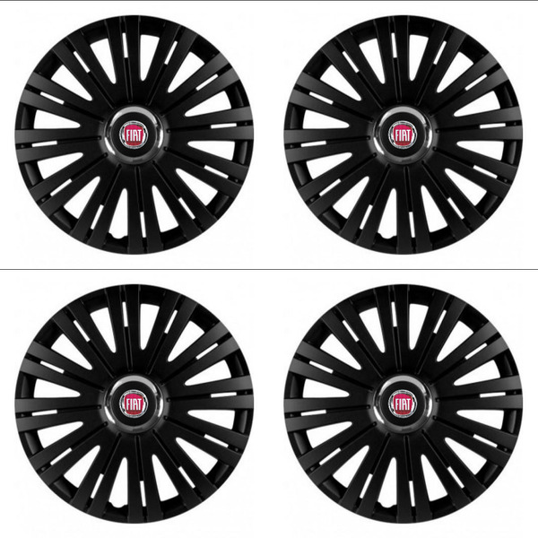 тасове за Fiat (червен) 14 ACTIVE RC BLACK