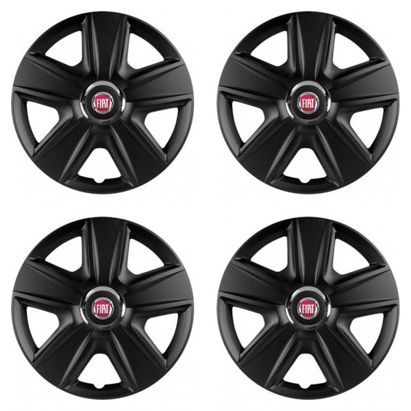 тасове за Fiat (червен) 14 ESPRIT RC BLACK