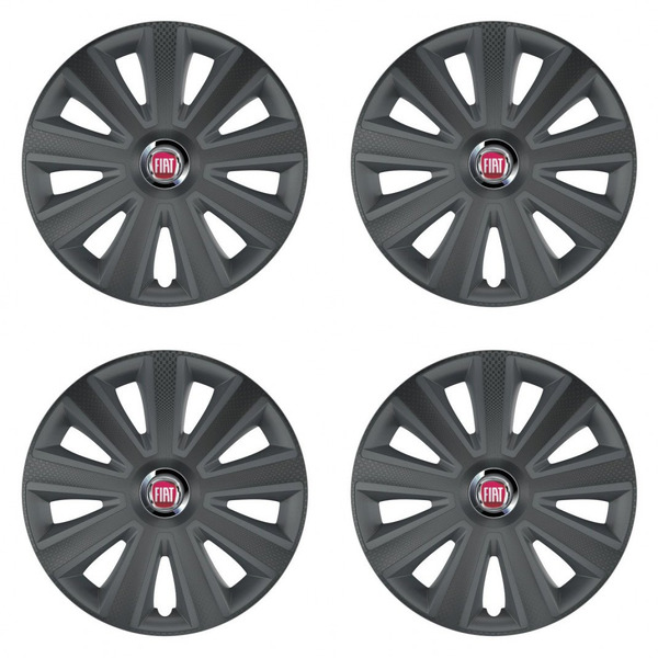 тасове за Fiat (червен) 15 Aviator carbon grafite