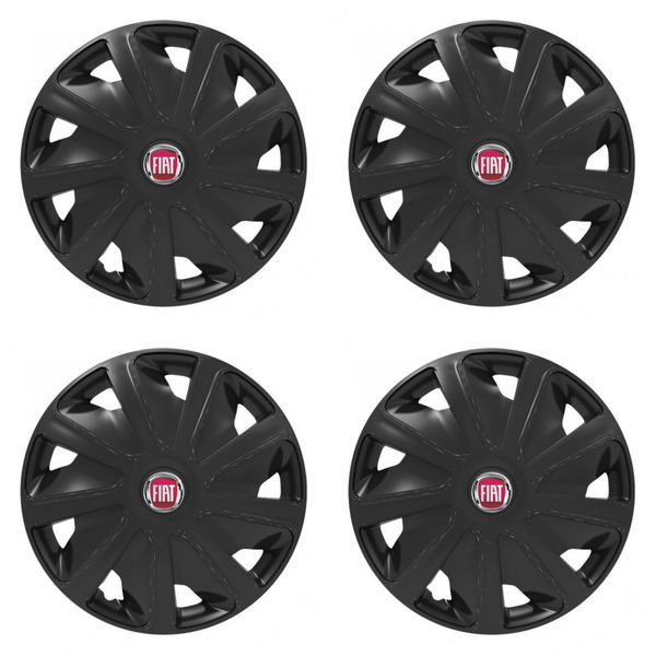 тасове за Fiat (червени) за бусове 15 Craft black