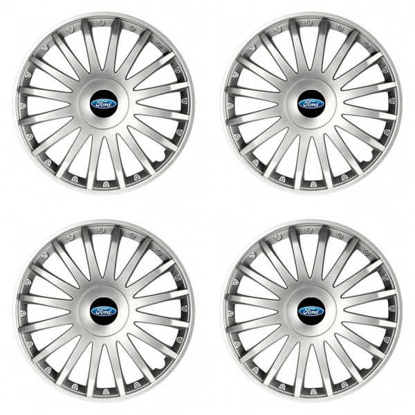 тасове за Ford 16 CRYSTAL silver