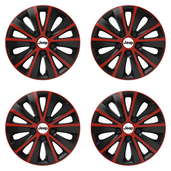 тасове за Jeep 14 RAPIDE red and black