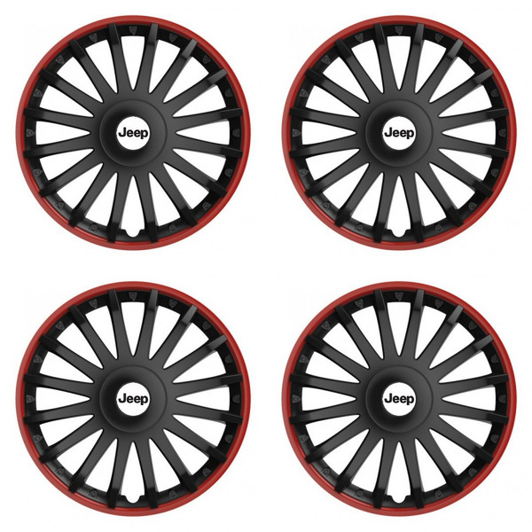 тасове за Jeep 15 CRYSTAL RO black