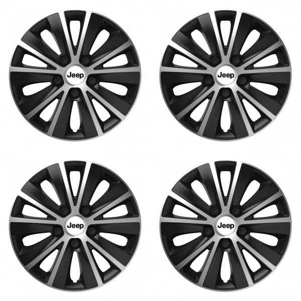 тасове за Jeep 15 RAPIDE silver and black