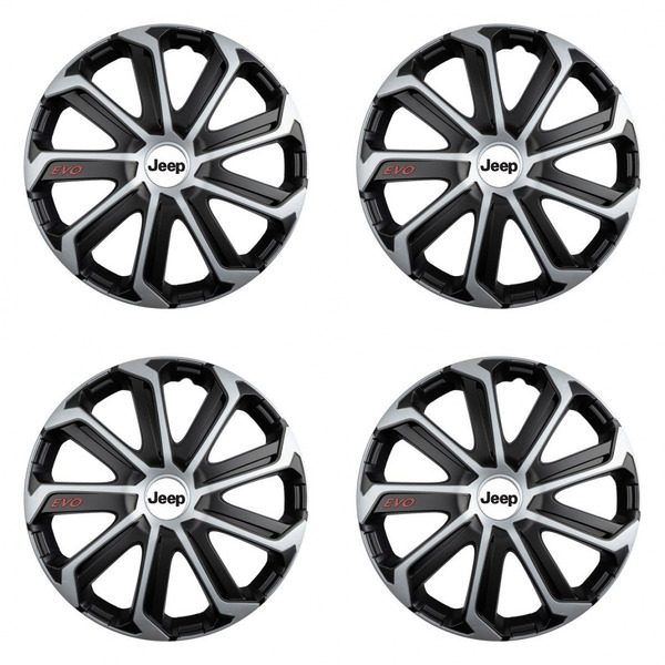 тасове за Jeep 16 Evo black&silver