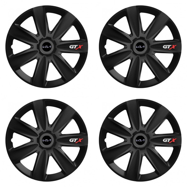 тасове за Kia (ново лого) 14 GTX CARBON black