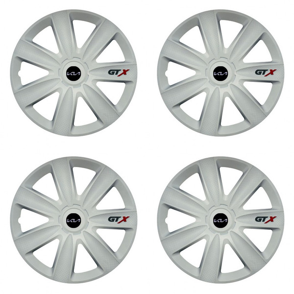тасове за Kia (ново лого) 15 GTX carbon white