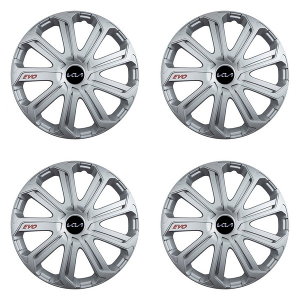 тасове за Kia (ново лого) 15 Evo silver
