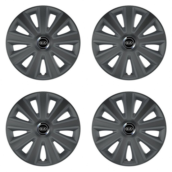 тасове за Kia (старо лого) 14 Aviator carbon RC grafite