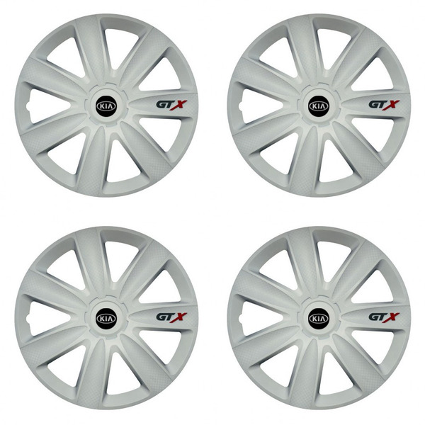 тасове за Kia (старо лого) 14 GTX carbon white