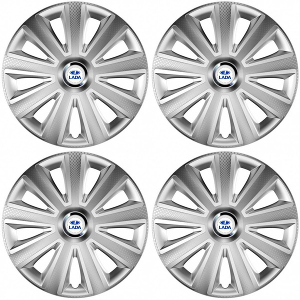 тасове за Lada 15 Aviator carbon silver