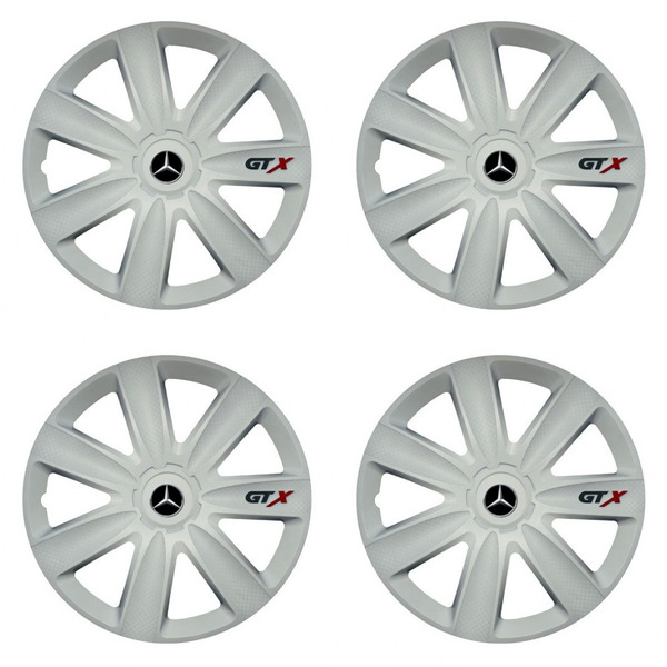 тасове за Mercedes 16 GTX carbon white