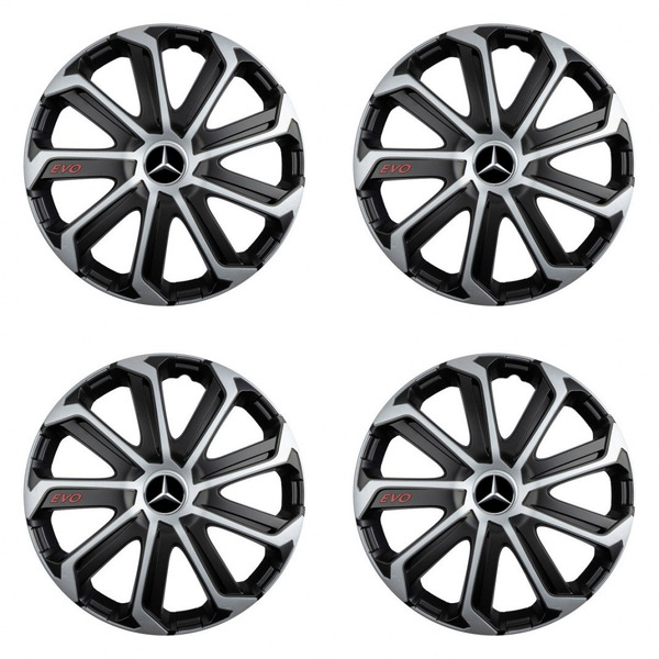 тасове за Mercedes 15 Evo black&silver