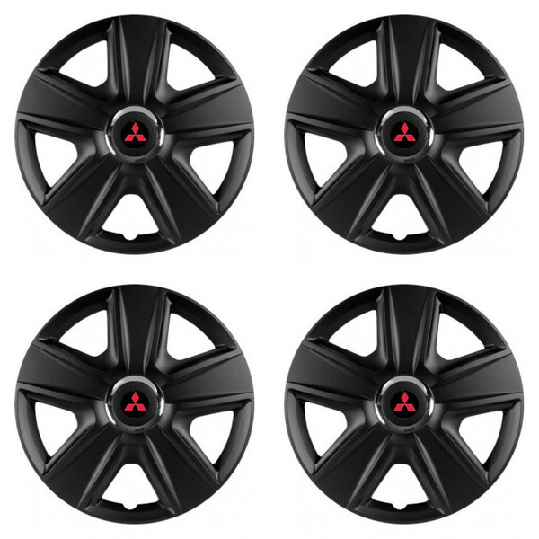 тасове за Mitsubishi (червени) 16 ESPRIT RC BLACK
