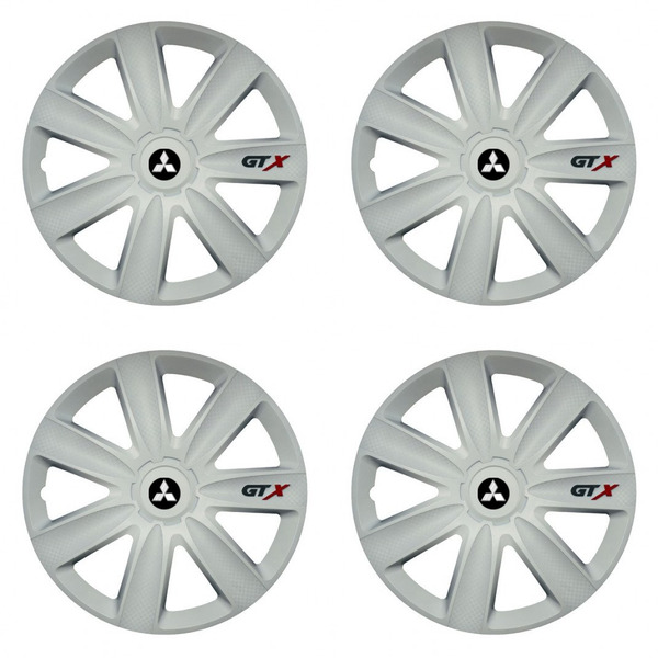 тасове за Mitsubishi (сребристи) 15 GTX carbon white
