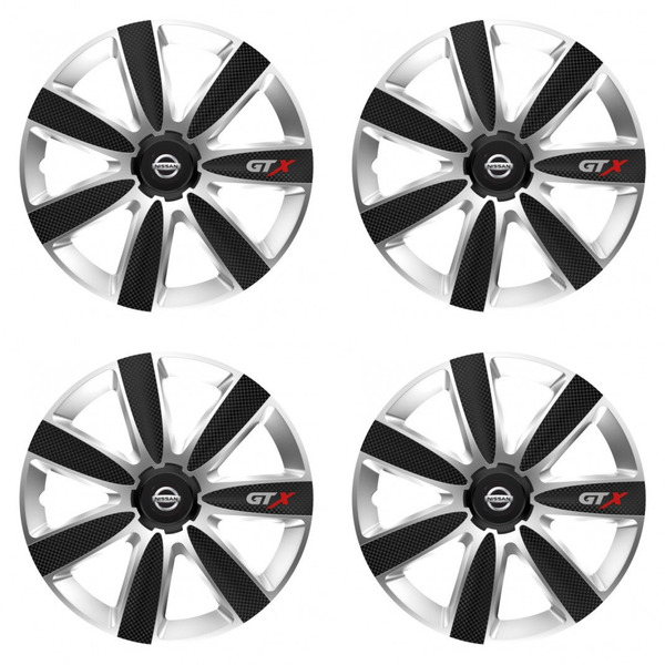 тасове за Nissan 15 GTX CARBON silver/black