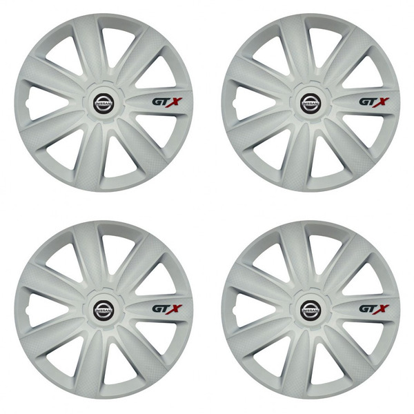 тасове за Nissan 14 GTX carbon white