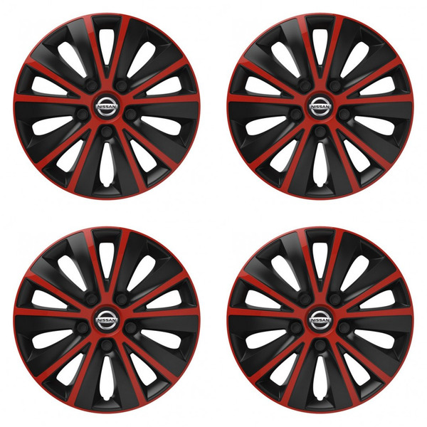 тасове за Nissan 14 RAPIDE red and black