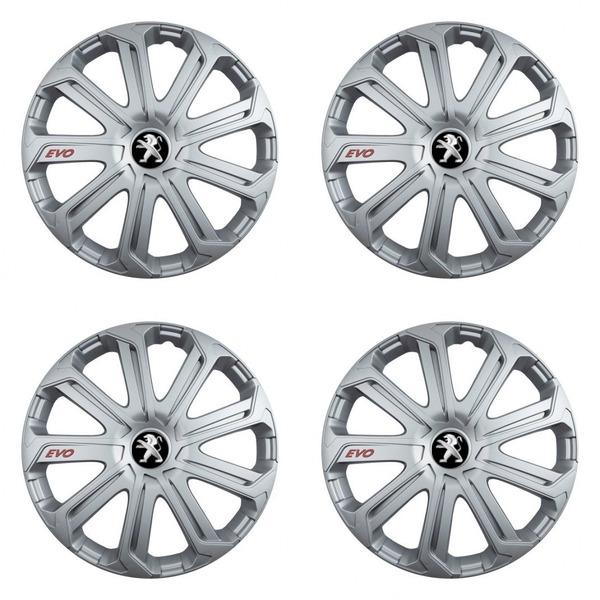 тасове за Peugeot (по-старо лого) 16 Evo silver
