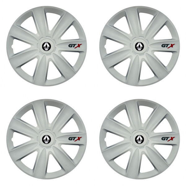тасове за Renault (старо лого) 17 GTX carbon white
