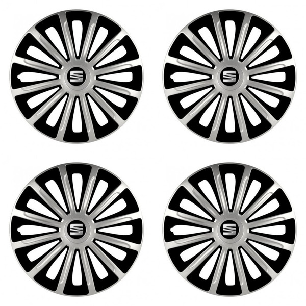 тасове за Seat 16 TREND silver and black