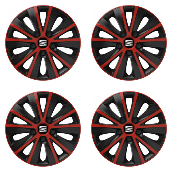 тасове за Seat 15 RAPIDE red and black