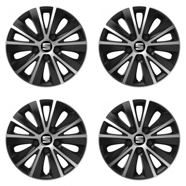 тасове за Seat 16 RAPIDE silver and black