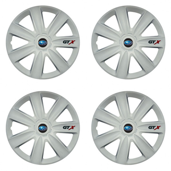 тасове за Subaru 15 GTX carbon white