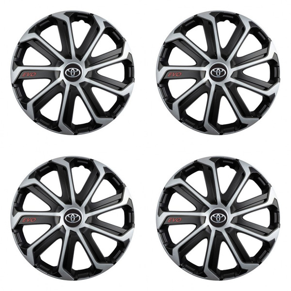 тасове за Toyota 16 Evo black&silver