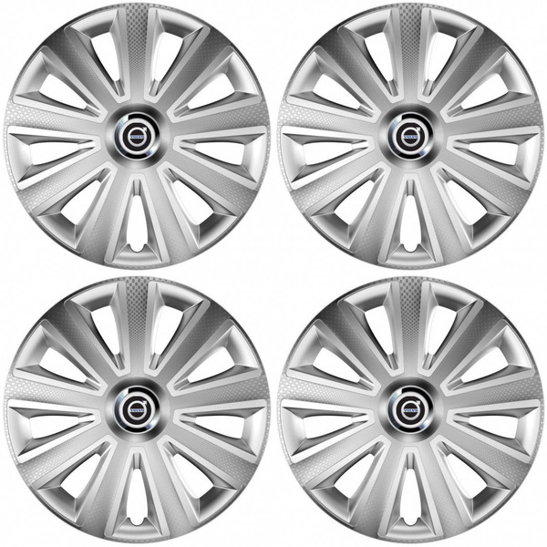 тасове за Volvo (черни) 16 Aviator carbon RC 16 silver