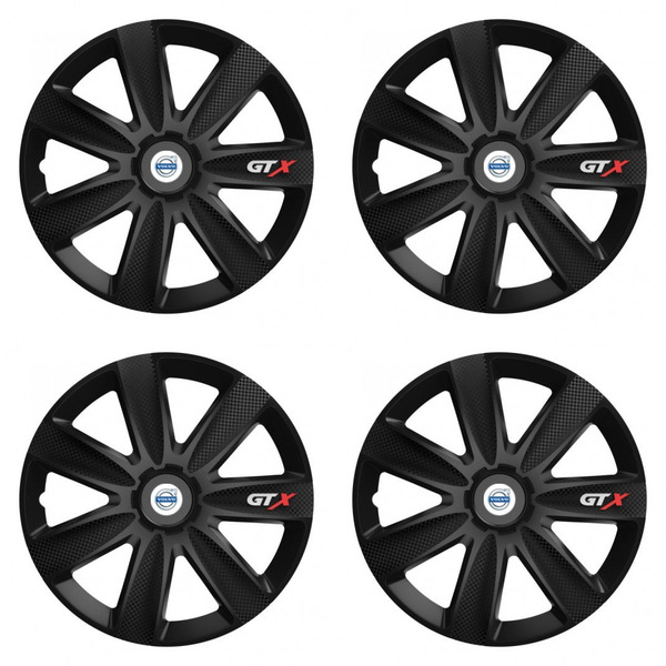 тасове за Volvo (бели) 14 GTX CARBON black