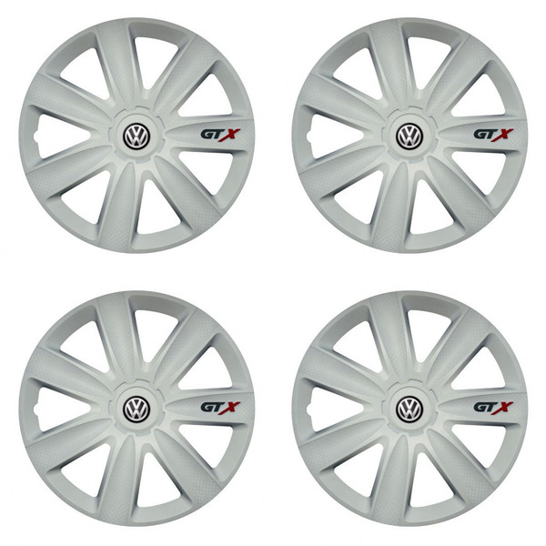 тасове за VW (черни) 17 GTX carbon white