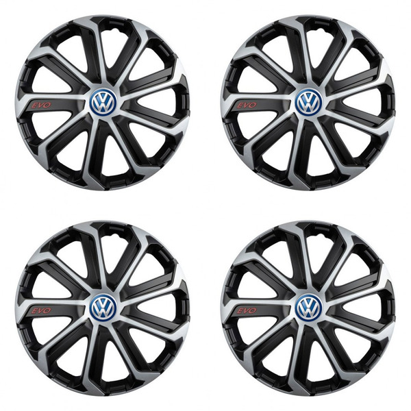 тасове за VW (синьо) 15 Evo black&silver